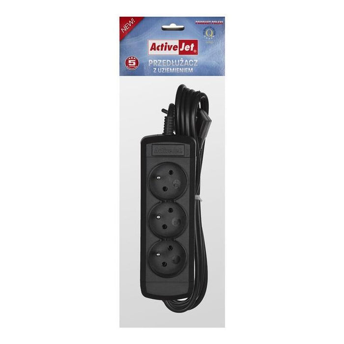 Regleta Activejet 3gnu - 3m - C Con Cable