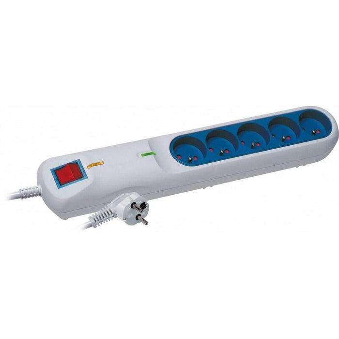Regleta Con Protección Contra Sobretensiones Lf-2005, 3l, 5m Gris