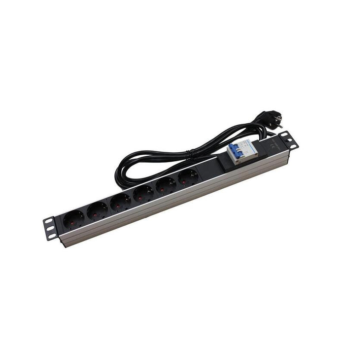 Regleta De Alimentaci¢N De  19" De  6 Tomas Con