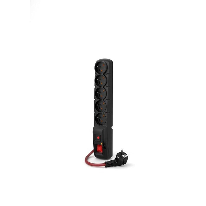 Regleta De Alimentación Acar F5 Power 16a (1,5m Negra)