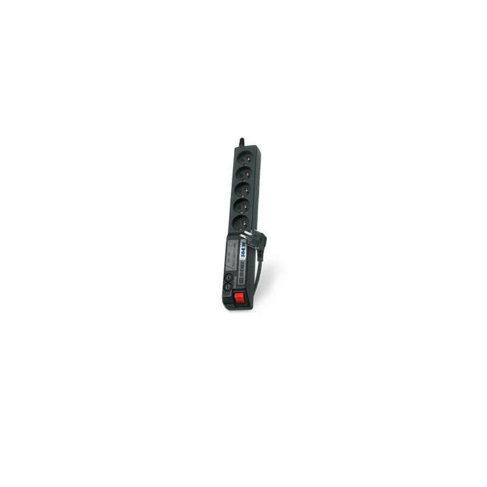 Regleta De Protección Contra Sobretensiones Acar 504wf Emi/Rfi (Chapa Metálica Negra 3m)