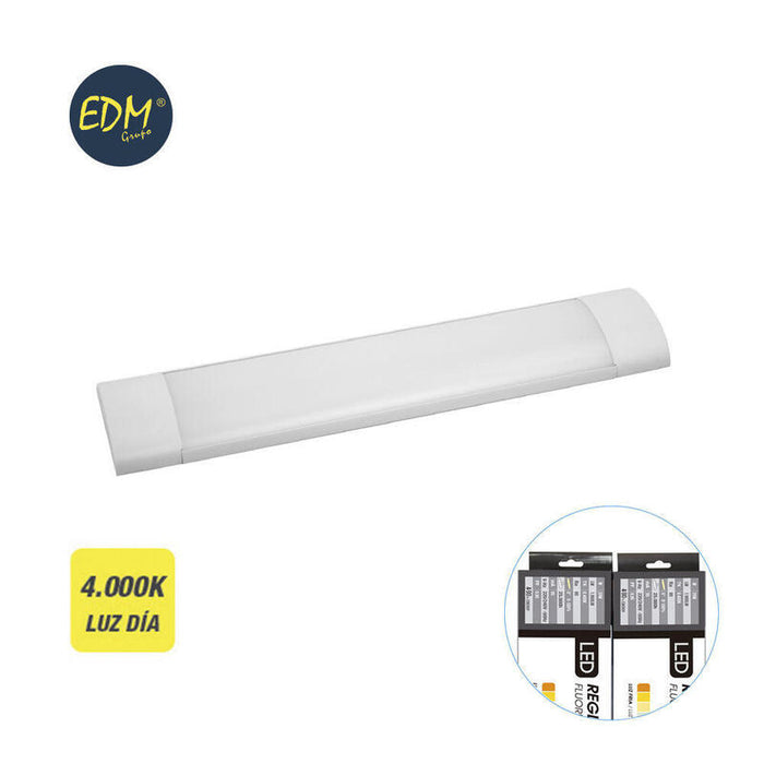 Regleta Electronica Led 48w 4000k Luz Dia 4700lm 12x150x3,1cm Edm