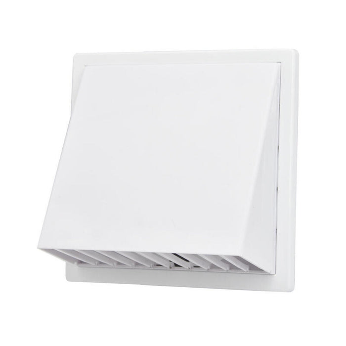 Rejilla Ventilación Con Campana Abs Ø 100mm Blanca