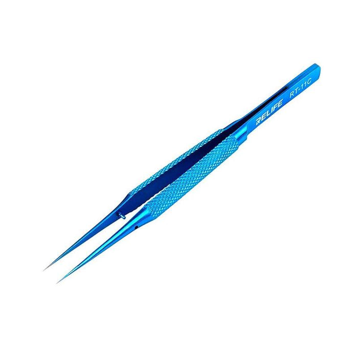 Relife Straight Tip Tweezers Rt-11c