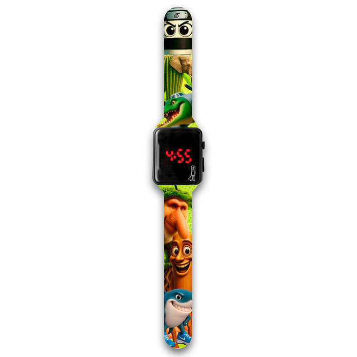 Reloj Digital Led Italian Brainrot