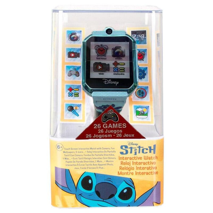 Reloj Interactivo Stitch Disney