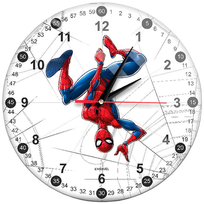 Reloj Pared Spiderman Marvel