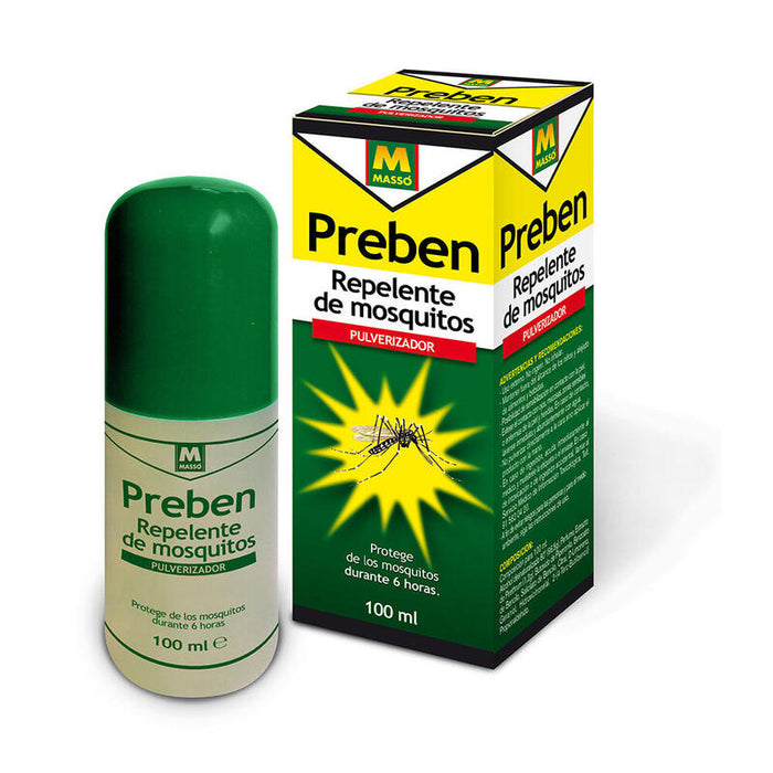 Repelente Antimosquitos Spray 100ml Preben Masso