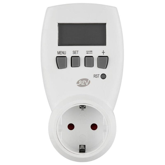 Rev Energy Cost Measuring Device Digital Compact White