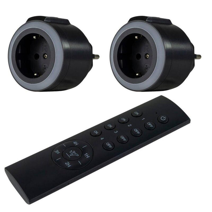 Rev Radio Switch Set 2 + 1 Comfort Anthracite