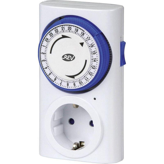 Rev Timer Premium Analog White