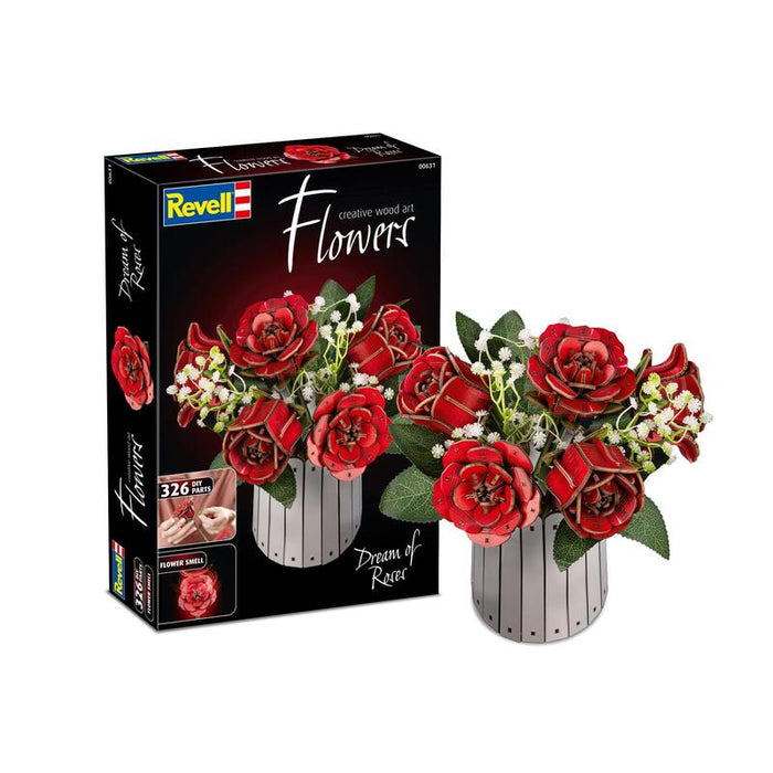 Revell - Creative Wood Art - Flowers - Dream Of Roses