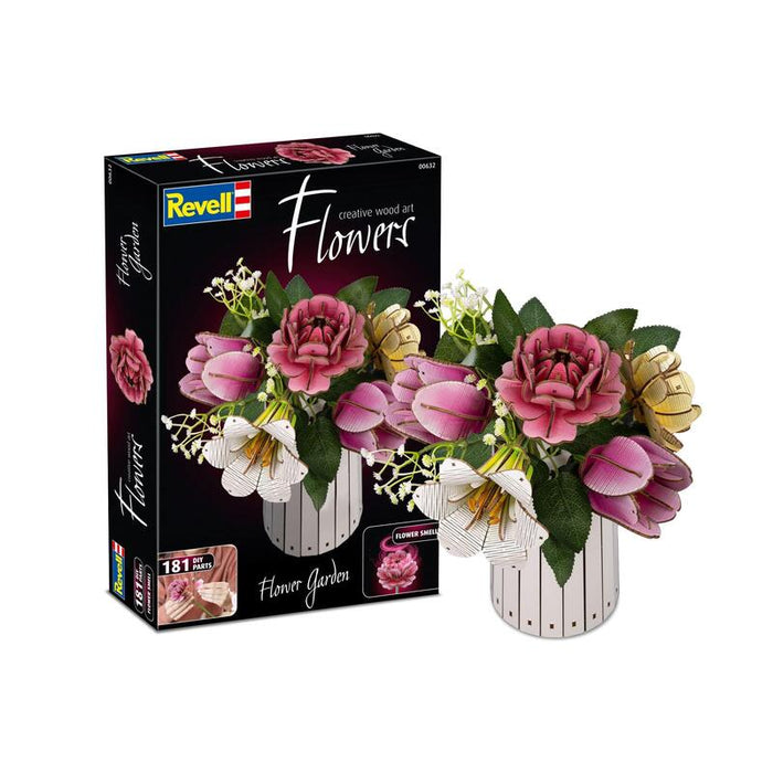 Revell - Creative Wood Art - Flowers - Flower Garden