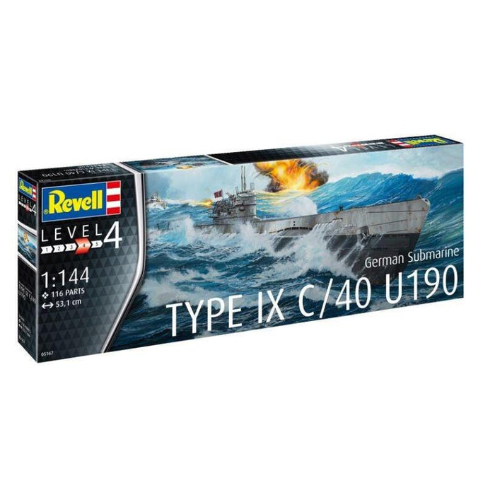 Model Plastikowy German Submarine T.Ix C/40 1/144