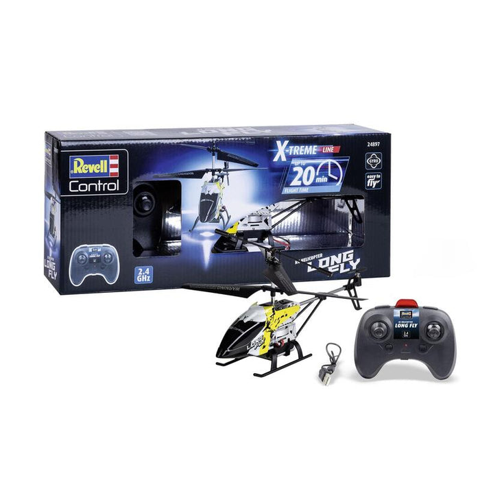 Revell Rc Radio Control X-Treme Helicopter "Long Fly" 24897
