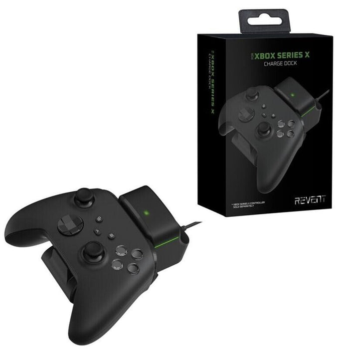 Revent Dock Carga Inalambrica Mando Xbox Serie X+Bateria 700mah Negro