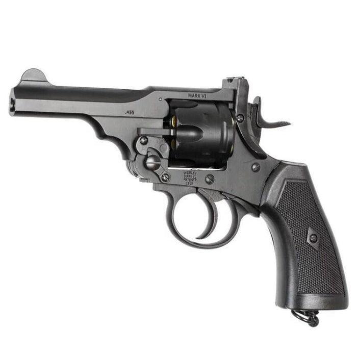 Rewolwer Webley Mkvi .455 Police Kal.4,5 Mm Diabolo Luski 6-Strzal. Lufa 4" Co2 Black Ekp Do17j