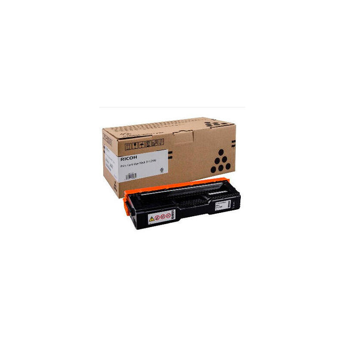 Ricoh Toner Negro (407543) Laser Compatible Con Spc250e 2000 Páginas, Negro