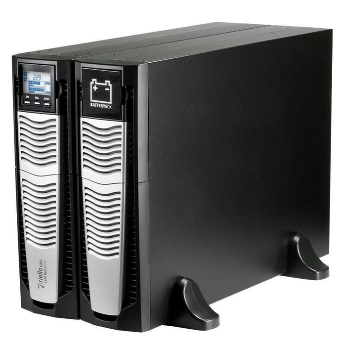 Riello Ups Sentinel Dual Sdu 8000 Ups (Montaje En Rack / Externo) Ca 220/230/240 V 8000 Vatios 8000 Va Rs-232 Usb Conectores De Salida: 5 3u 19" Negro Ral 9005