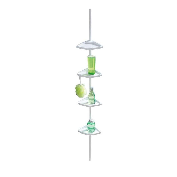 Rinconera Telescópica Blanca, Easy, 23,5 X 17,5 X 78- 265 Cm