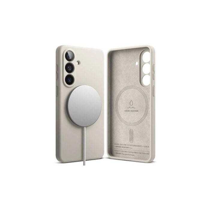 Ringke Galaxy S26 Case Silicone Magnetic Stone