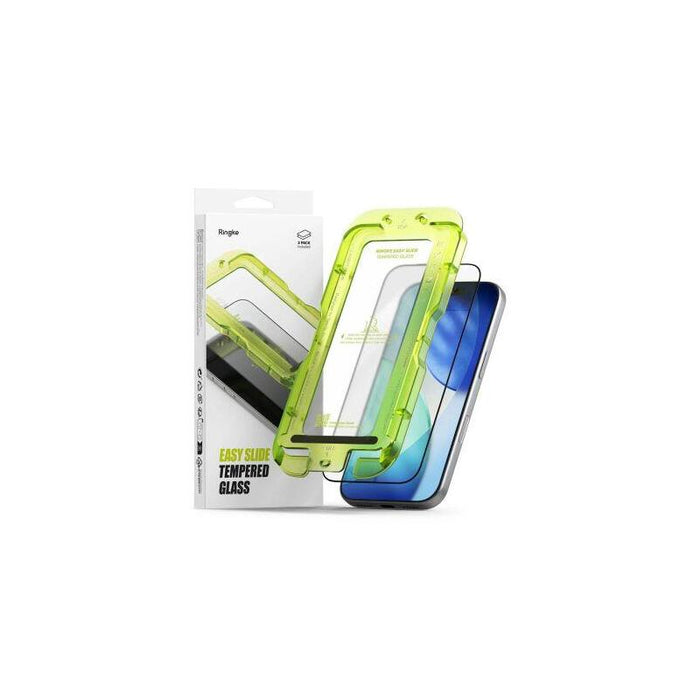 Ringke Iphone 17 Pro Max Screen Protector Premium Easy Slide Tempered Glass 9h With Installation Jig (2pcs) Transparent