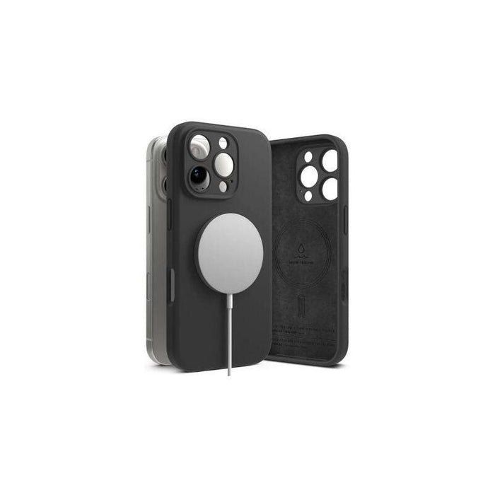 Ringke Silicone Magnetic Iphone 16 Pro Max Negro