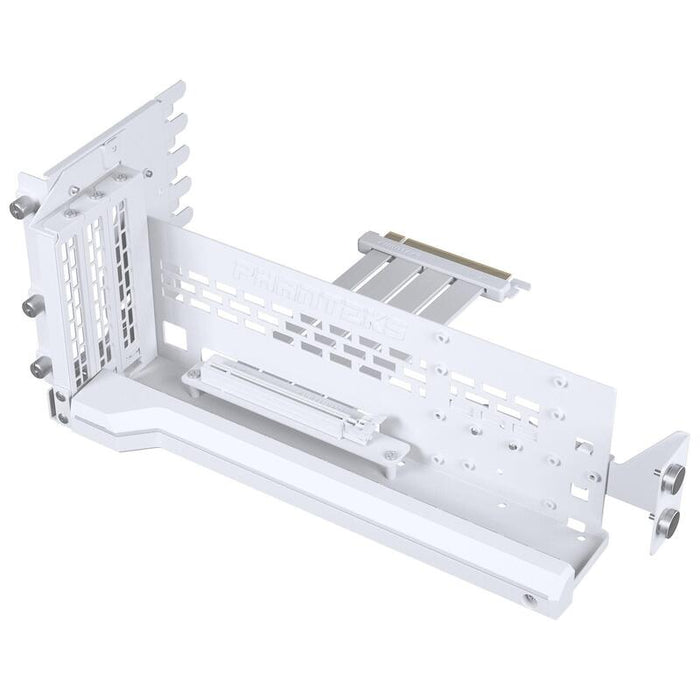 Riser Pcie 5.0 16x Phanteks Premium Gen5 Avec Support Vertical Et Nappe 22cm (Blanc)