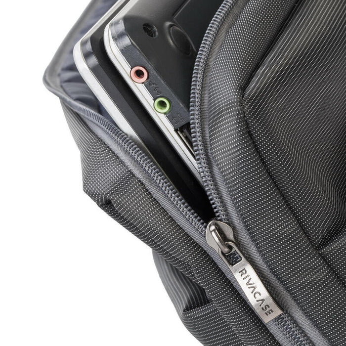 Rivacase Central 8251 Maletín Para Portátil Hasta 17.3" Gris