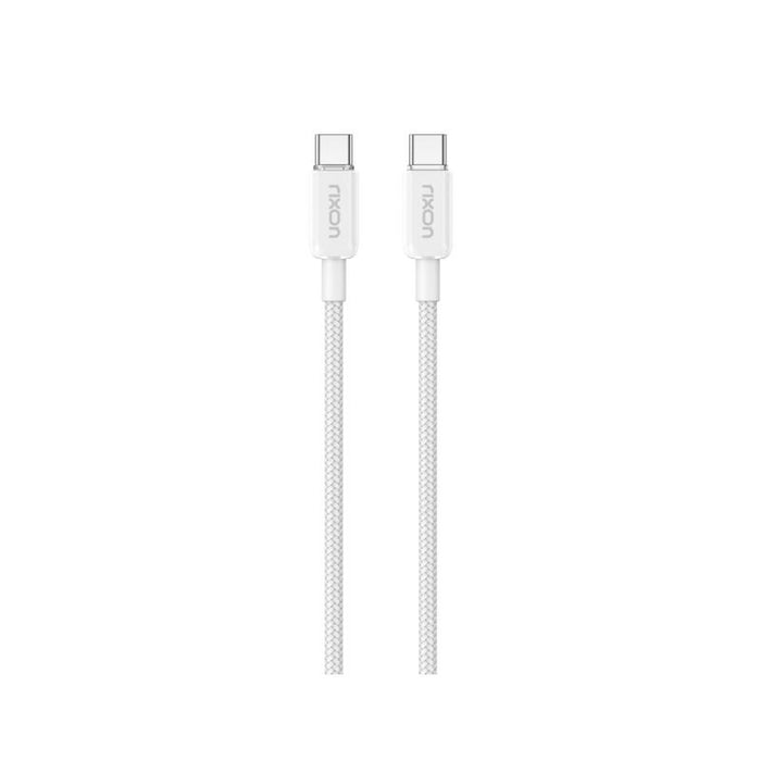 Rixon Data And Power Cable Usb-C / Usb-C Blister (Nylon) Pd60w Blanco