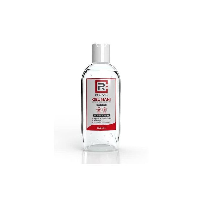 Rmove Gel Igienizzante Mani Alcool 70% Con Flip Top 200ml