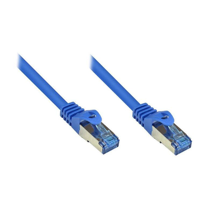 Cable De Red Mit Rastnasenschutz, Cat. 6a, S Ftp, Pimf, Halogenfrei, 500mhz, Blau, 2m, Good Connections®