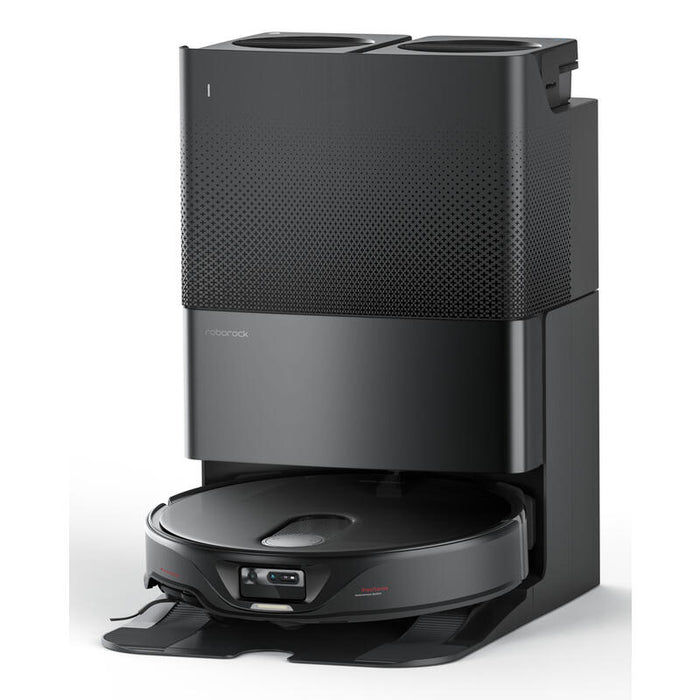 Robot Aspirador  Roborock Qrevo Slim, Negro, Incl. Estación De Acoplamiento Multifuncional 3.0 Rsd0722ce