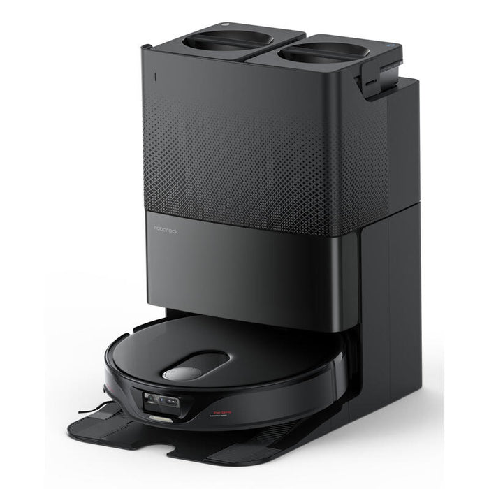 Robot Aspirador  Roborock Qrevo Slim, Negro, Incl. Estación De Acoplamiento Multifuncional 3.0 Rsd0722ce