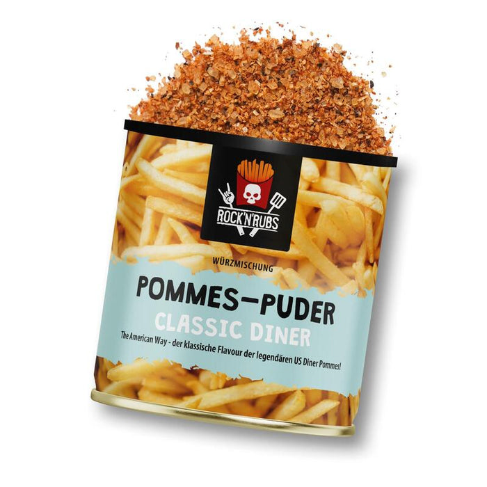 Rock N Rubs Pommes-Puder - Classic Diner 150g Mhd 07/27