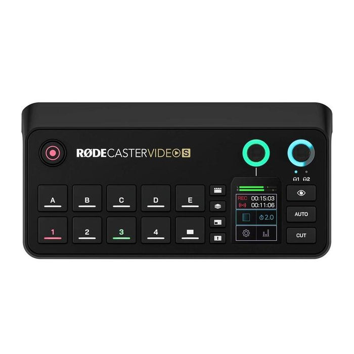 Rode Microphones Rødecaster Video S, Mezclador Negro, Usb-C, Bluetooth, Wlan, Hdmi 698813017393.0