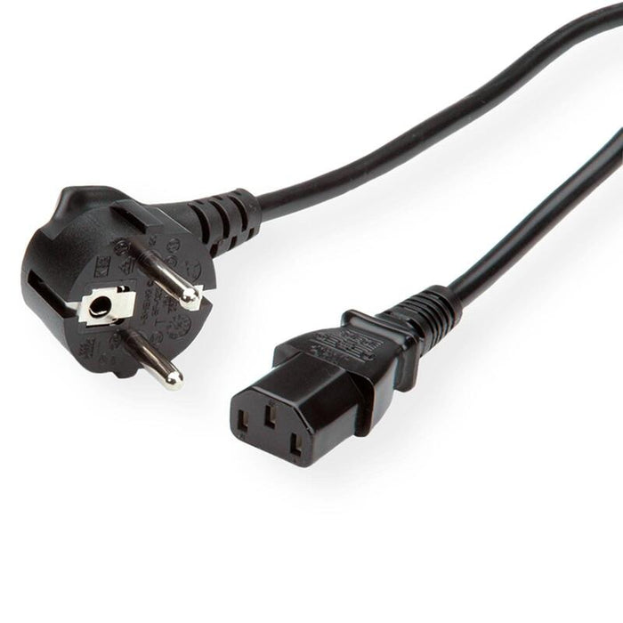 Roline Cable De Alimentación, Recto Iec Conector Hembra, Negro, 5 M