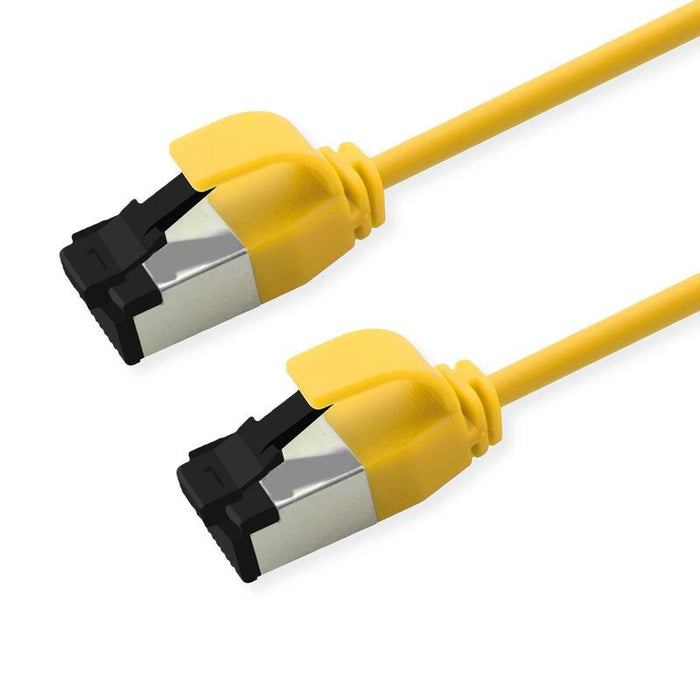 Roline S Ftp Cable De Red Kat.8.1, Slim, Poe, Gelb, 0,3m