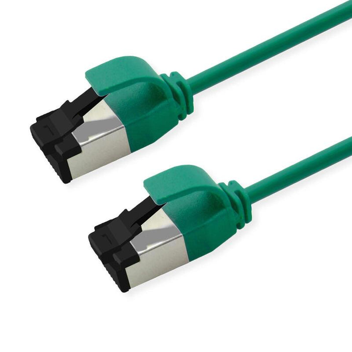 Roline S Ftp Cable De Red Kat.8.1, Slim, Poe, Gruen, 0,3m