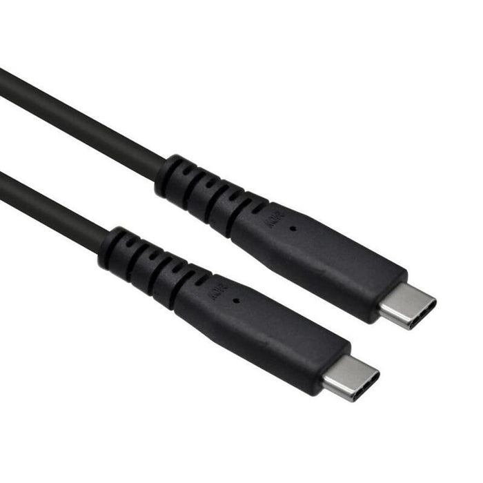 Roline Usb4 Gen3x2 Cable, C?C, M M, 8k Uhd-2, 80gbit S, 240w, Negro, 0,5 M
