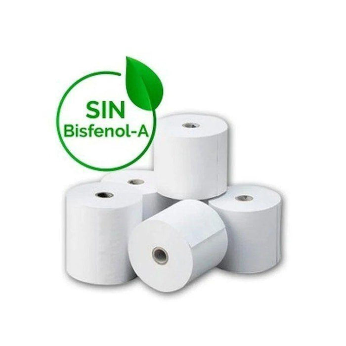 Rollo Papel Térmico Genérico 80x80 8u Bpaf 80 X 80mm 8 Unidades