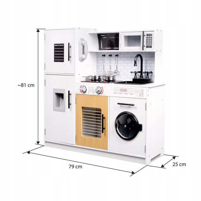 Promis Cocina Infantil De Madera Con Accesorios