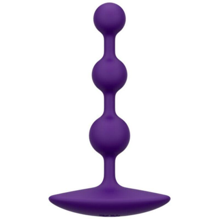 Romp - Amp Purple Bolas Anales Flexibles De Silicona 12,5 Cm Morado