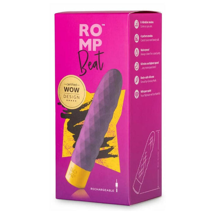Romp - Beat Mini Bala Vibradora Multifunción Violeta