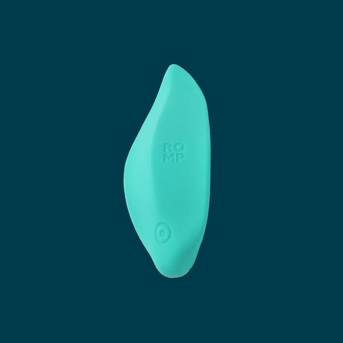 Romp - Wave Vibrador Estimulador De Clítoris Forma Ergonómica Verde Agua