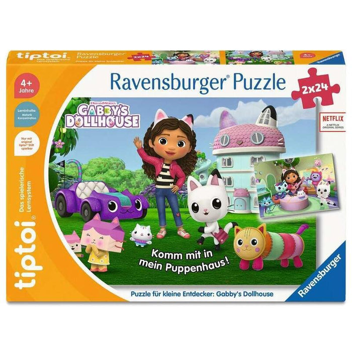 Rompecabezas Tiptoi De Ravensburger Para Pequeños Exploradores: La Casa De Muñecas De Gabby 4005556002368.0