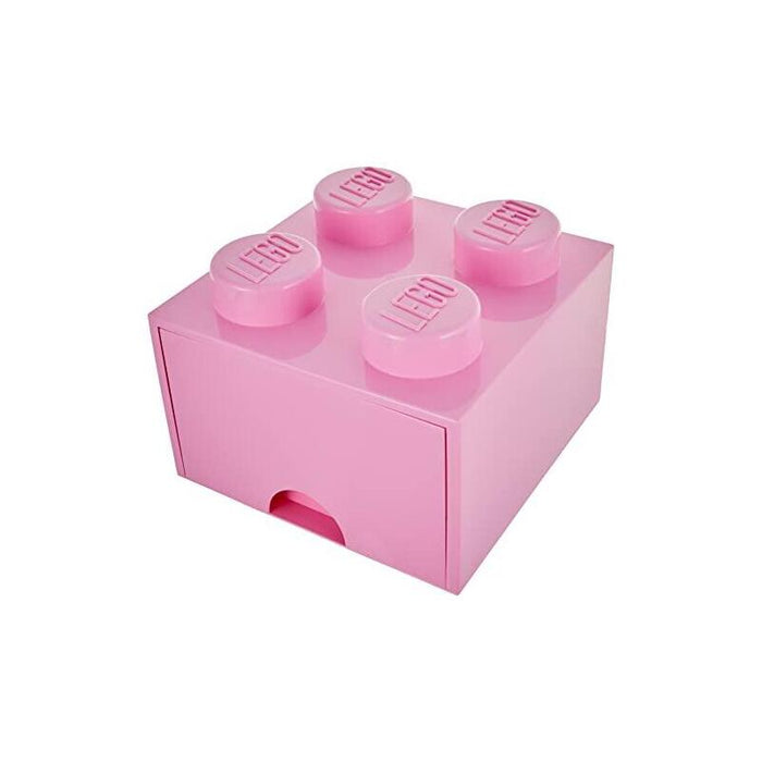 Room Copenhagen Lego Brick Drawer 4 Rosa, Caja De Almacenamiento