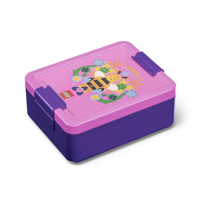 Room Copenhagen Lego Lunch Box Bee, Fiambrera Violeta/Rosa 40520802