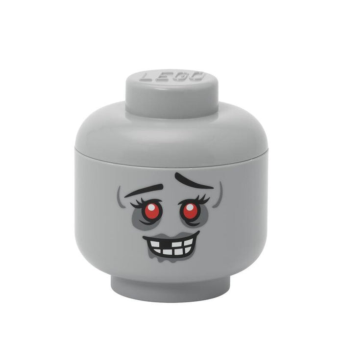 Room Copenhagen Lego Storage Head "Zombie", Mini (Gris) 40330816