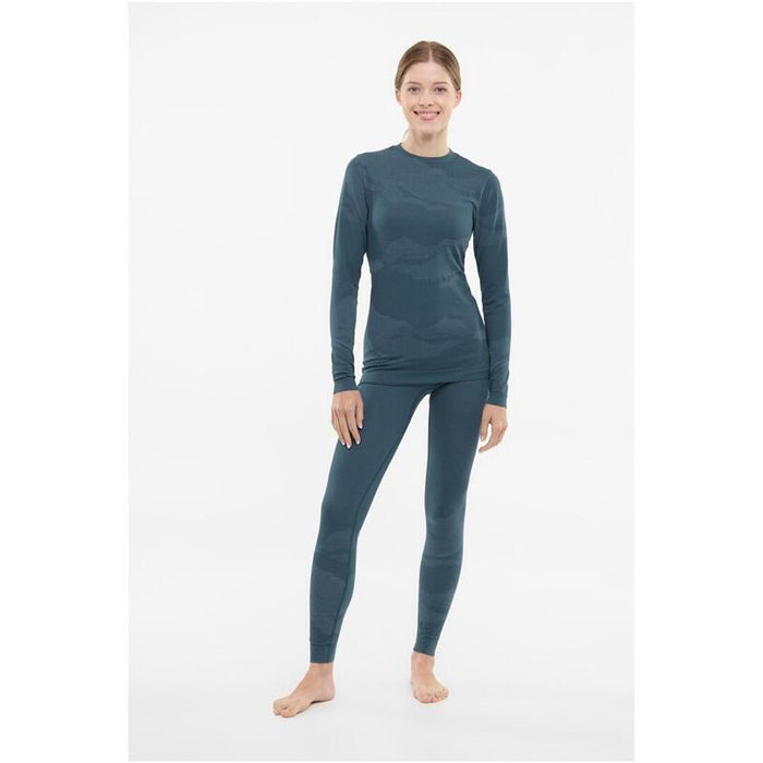 Ropa Interior Para Mujer Viking Gasher Lady Set Merino Turquesa L